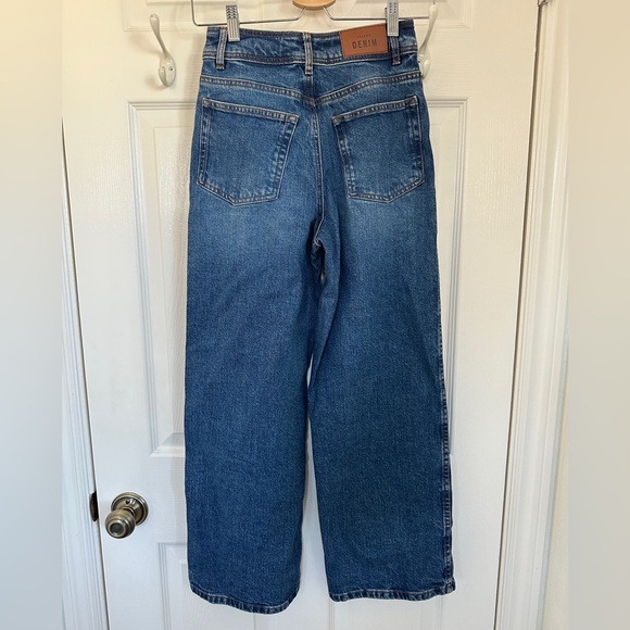 Sezane Blue Flare & Wide Leg Jeans - Picture 2 of 2